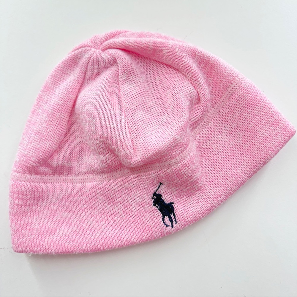 Baby Pink Pony Merino Wool Beanie